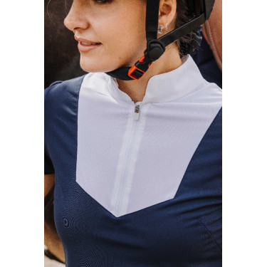 Polo Equithème Tóquio Marinho Azul-marinho
