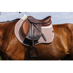 Almofada de sela Equithème Dinard Bege