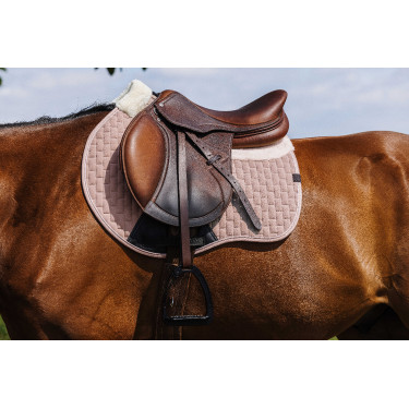 Almofada de sela Equithème Dinard Bege