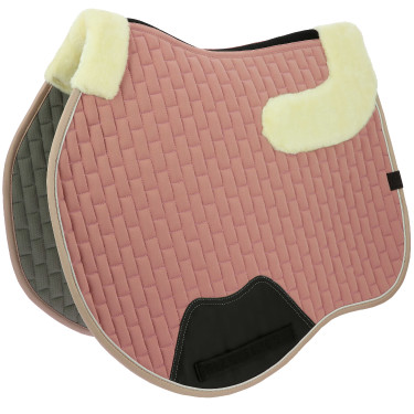 Almofada de sela Equithème Dinard Rosa
