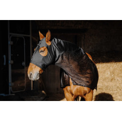 Protección de cuello integral Equithème Lycra/Mesh Preto Protección de cuello integral Equithème Lycra/Mesh Preto