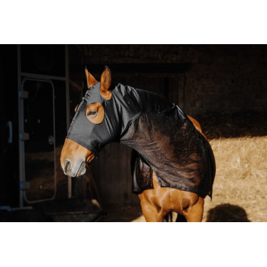 Protección de cuello integral Equithème Lycra/Mesh Preto Protección de cuello integral Equithème Lycra/Mesh Preto