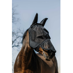 Máscara anti-moscas anti-UV Pro Series Extra Preto Máscara anti-moscas anti-UV Pro Series Extra Preto