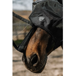 Máscara anti-moscas anti-UV Pro Series Extra Preto Máscara anti-moscas anti-UV Pro Series Extra Preto