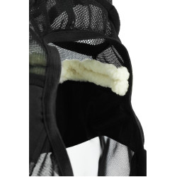 Máscara anti-moscas anti-UV Pro Series Visor Preto