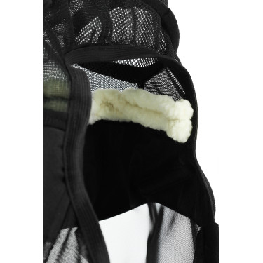 Máscara anti-moscas anti-UV Pro Series Visor Preto