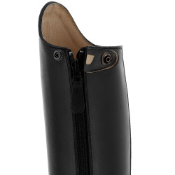 Botas de couro Equithème Versaille Preto