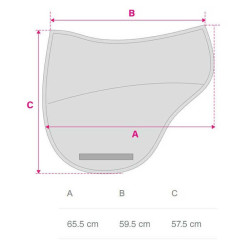 Almofada de sela Lami-Cell New endurance