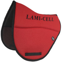 Almofada de sela Lami-Cell New endurance Vermelho
