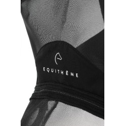 Máscara anti-moscas anti-UV Equithème Zipper Preto