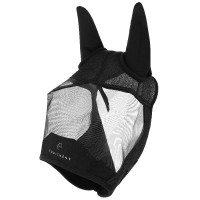 Máscara anti-moscas anti-UV Equithème Mesh Preto