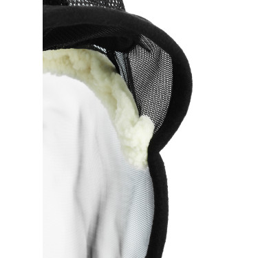 Máscara anti-moscas anti-UV Equithème 2 en 1 Preto Máscara anti-moscas anti-UV Equithème 2 en 1 Preto