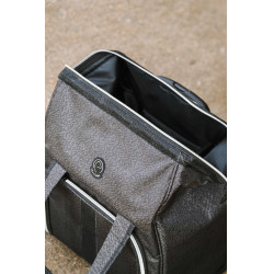 Saco de limpeza com rodas Equithème Preto