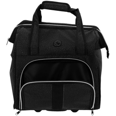 Saco de limpeza com rodas Equithème Preto