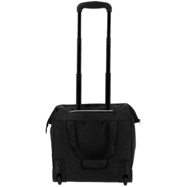 Saco de limpeza com rodas Equithème Preto