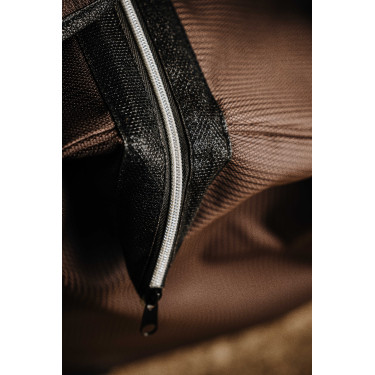 Saco de limpeza com rodas Equithème Castanho