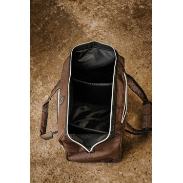 Saco de limpeza com rodas Equithème Castanho