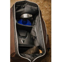 Saco de limpeza com rodas Equithème Castanho