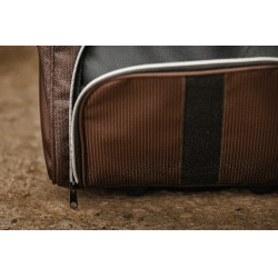 Saco de limpeza com rodas Equithème Castanho