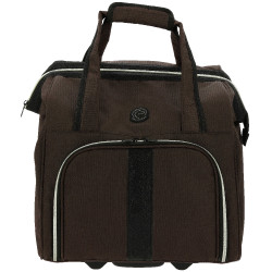 Saco de limpeza com rodas Equithème Castanho