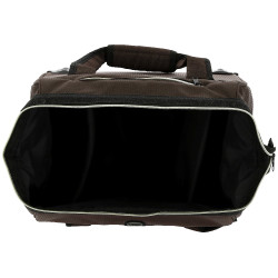 Saco de limpeza com rodas Equithème Castanho