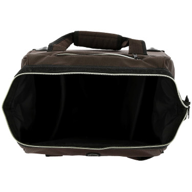 Saco de limpeza com rodas Equithème Castanho