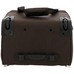 Saco de limpeza com rodas Equithème Castanho