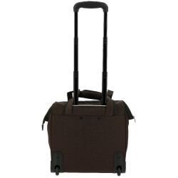 Saco de limpeza com rodas Equithème Castanho