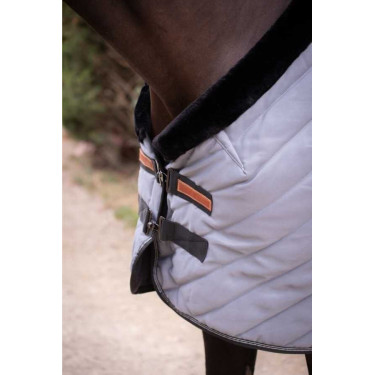 Cobertura de estábulo Diagonal Paddock Sports Cinzento