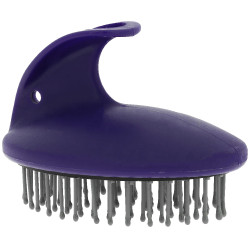 Escova de massagem com cerdas macias HIPPOTONIC Violeta