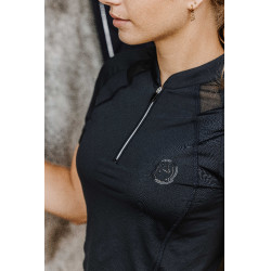 Polo Eu te amo Equithème Alice Preto