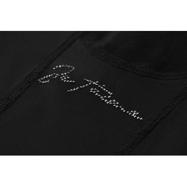 Polo Eu te amo Equithème Alice Preto