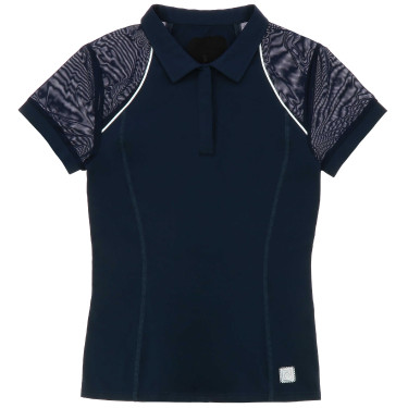 Polo Equithème Originals Agathe Marinho Azul-marinho