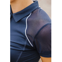 Polo Equithème Originals Agathe Marinho Azul-marinho