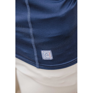 Polo Equithème Originals Agathe Marinho Azul-marinho