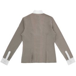 Camisa Equithème Julie  Cinzento-acastanhado Castanho