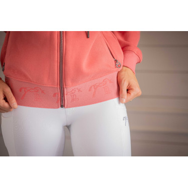 Sweat-shirt Pénélope Meiwenty Pêssego Rosa Sweat-shirt Pénélope Meiwenty Pêssego Rosa