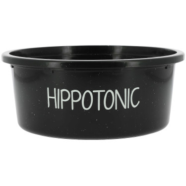 Tigela de estábulo 5L Hippotonic Glitter Preto