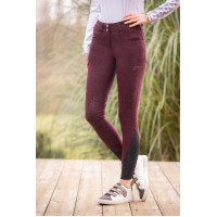 Calça Pénélope Fun Stone feminina Ameixa Violeta