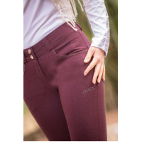 Calça Pénélope Fun Stone feminina Ameixa Violeta