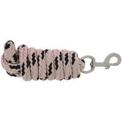 Longe Equithème Jacquard Rosa
