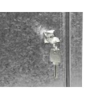 Fechadura para armário metálico Hippotonic Fechadura para armário metálico Hippotonic