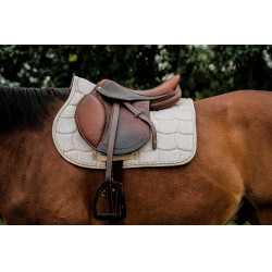 Almofada de sela Riding World Sunshine Bege