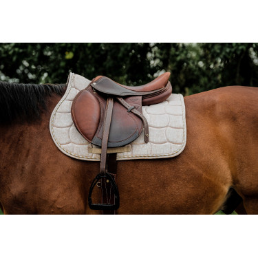 Almofada de sela Riding World Sunshine Bege