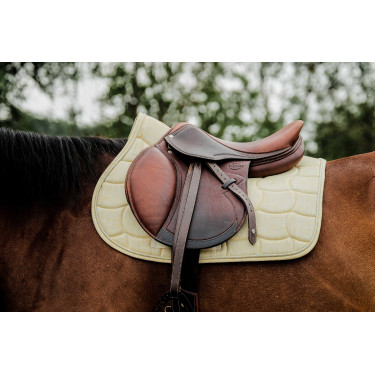 Almofada de sela Riding World Sunshine Amarelo