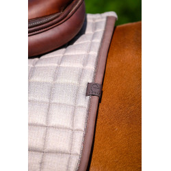 Almofada de sela Equithème Chic Castanho Almofada de sela Equithème Chic Castanho