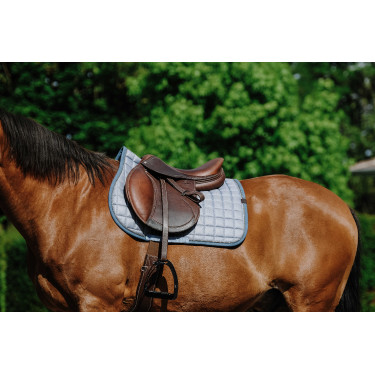 Almofada de sela Equithème Chic Azul Almofada de sela Equithème Chic Azul