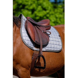 Almofada de sela Equithème Chic Cinzento Almofada de sela Equithème Chic Cinzento