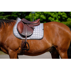 Almofada de sela Equithème Chic Cinzento Almofada de sela Equithème Chic Cinzento