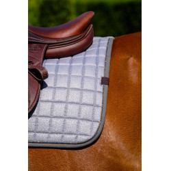 Almofada de sela Equithème Chic Cinzento Almofada de sela Equithème Chic Cinzento